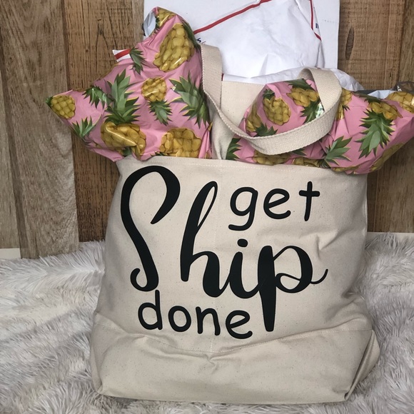 Poshswag - (Large) Get Ship Done - Reusable canvas - Picture 4 of 7